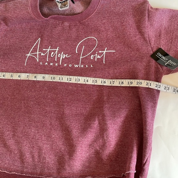 Antelope Point Lake Powell trading coconut company hi-low hem sweatshirt size L - Picture 4 of 7